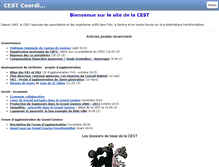 Tablet Screenshot of coordination-transfrontaliere.org